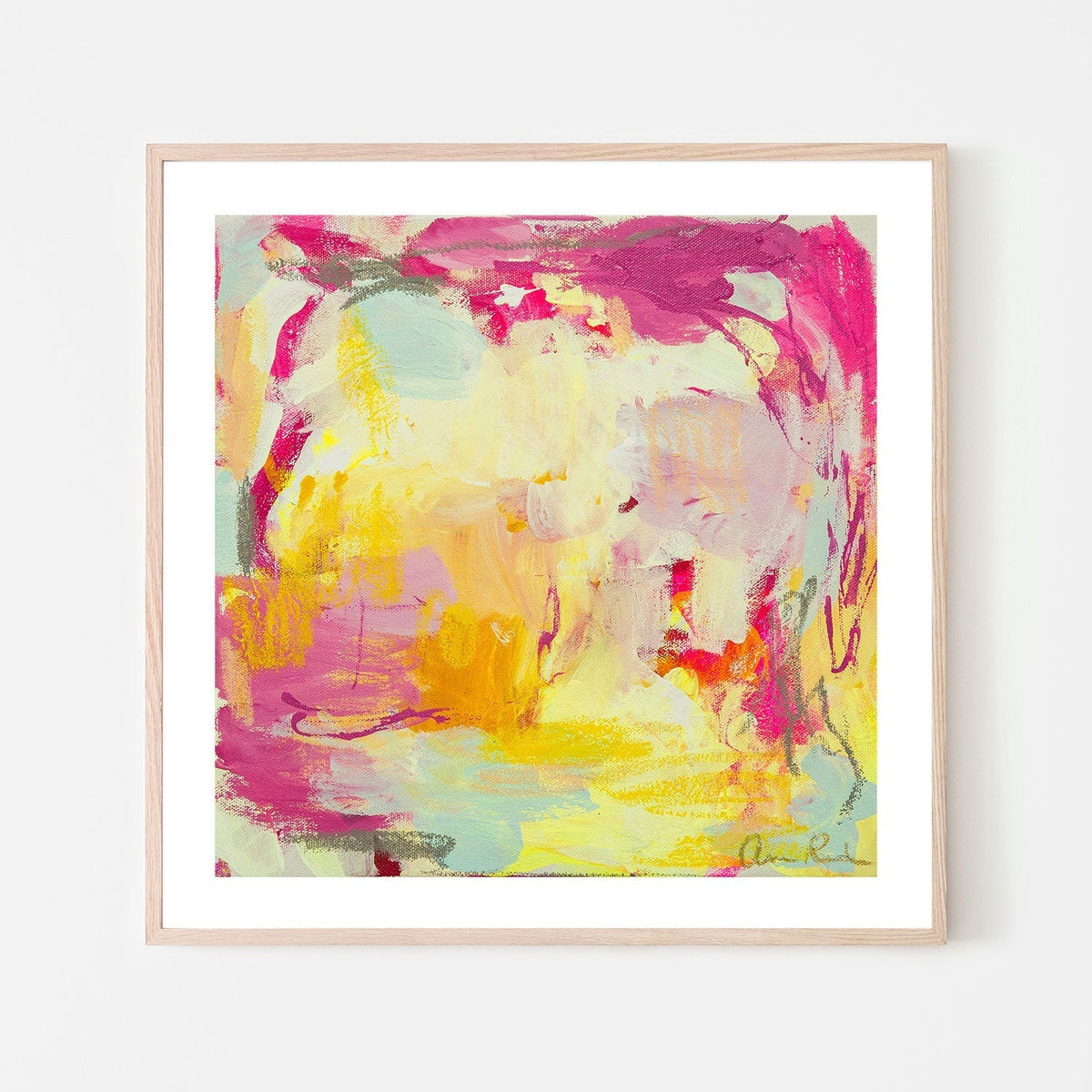 wall-art-print-canvas-poster-framed-The Love Club , By Amira Rahim-GIOIA-WALL-ART