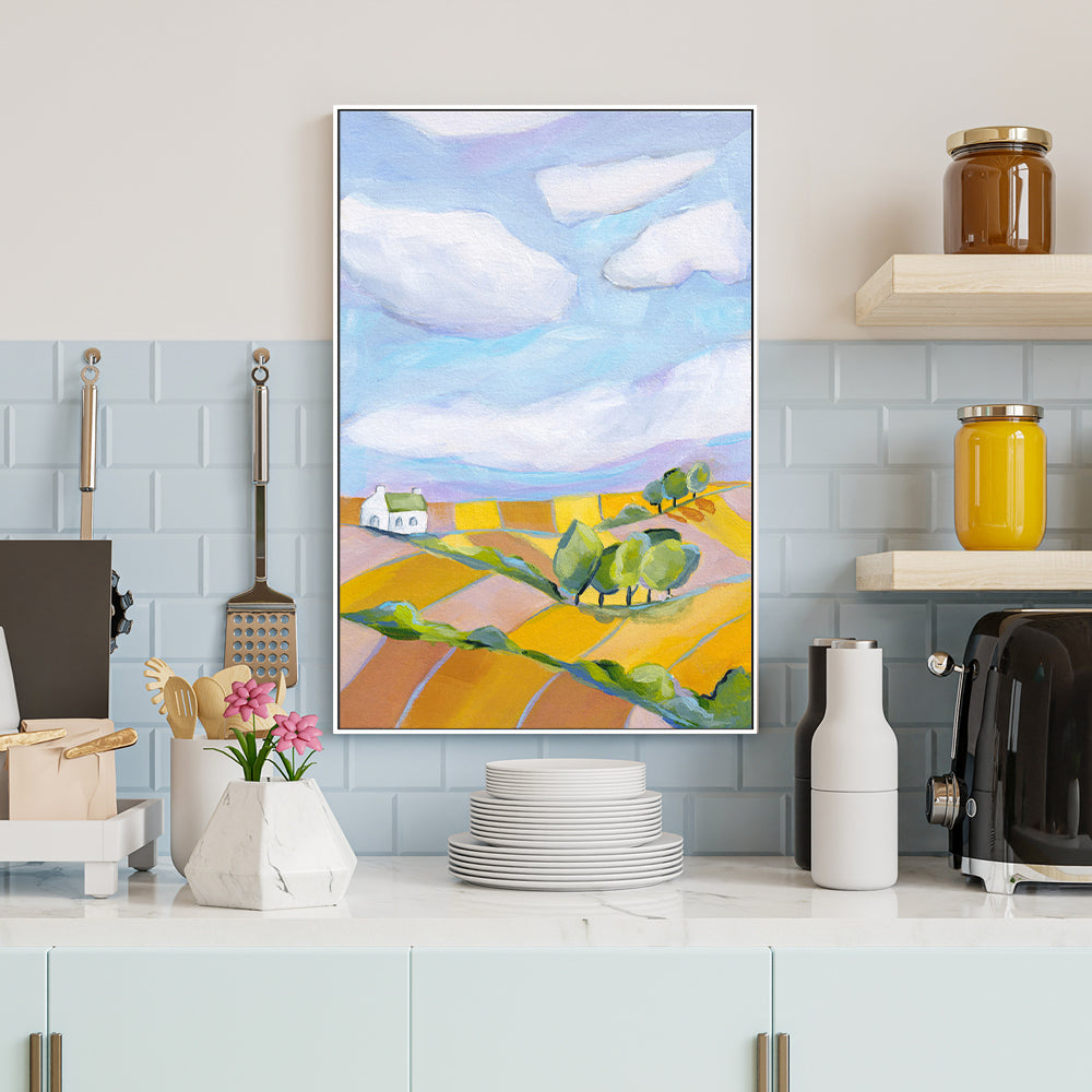 wall-art-print-canvas-poster-framed-The Magnificent Silence-by-Lia Nell-Gioia Wall Art