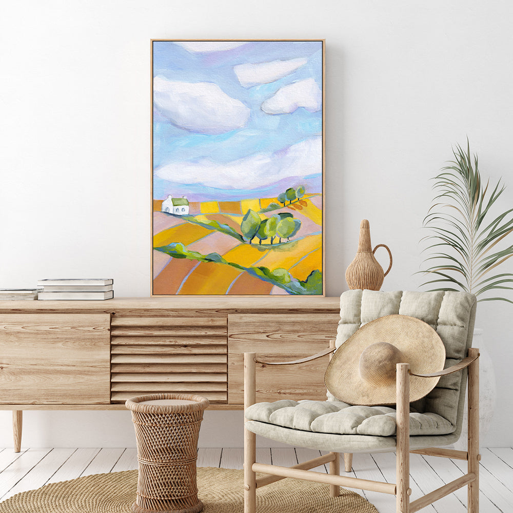 wall-art-print-canvas-poster-framed-The Magnificent Silence-by-Lia Nell-Gioia Wall Art