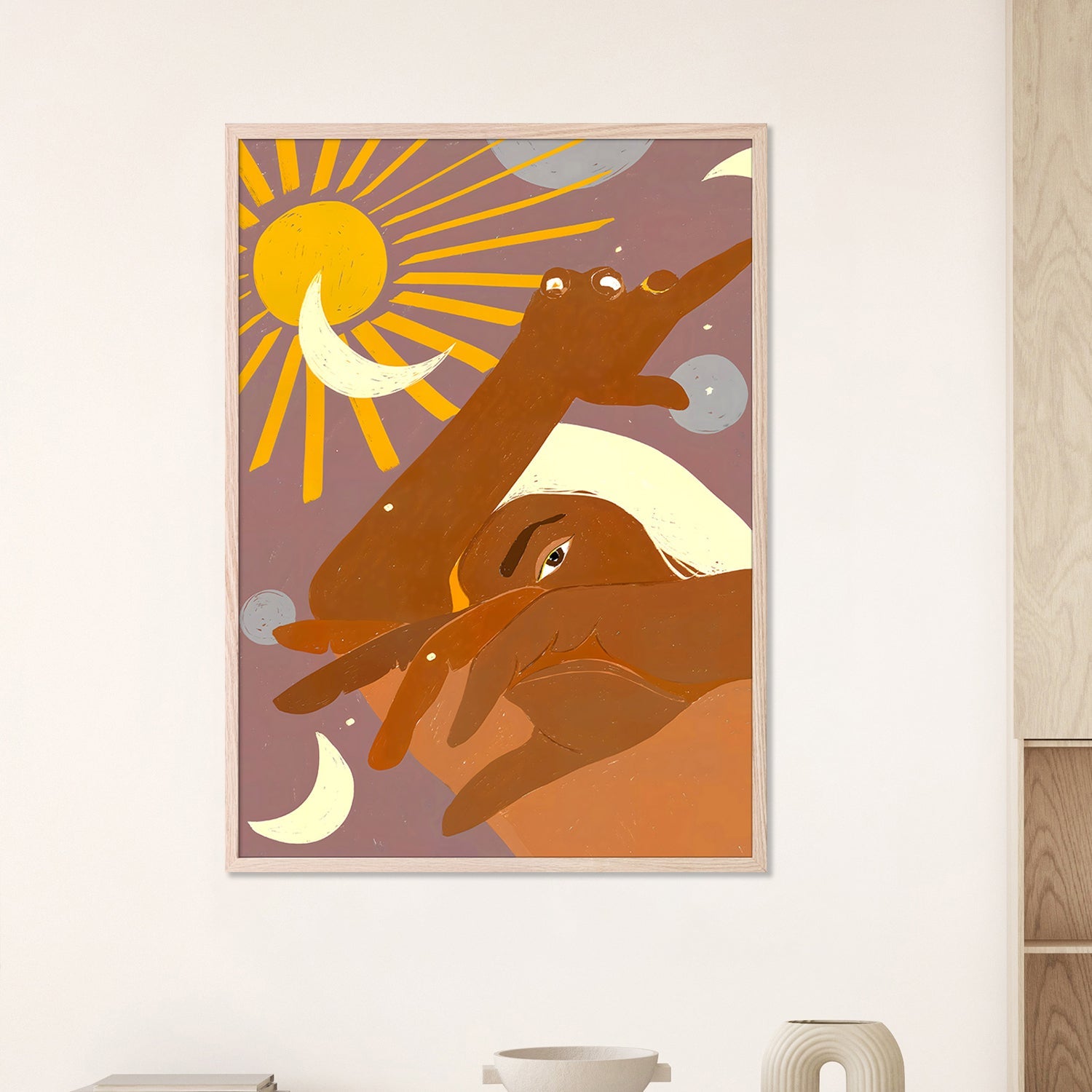 wall-art-print-canvas-poster-framed-The Moon Dances With Me-2