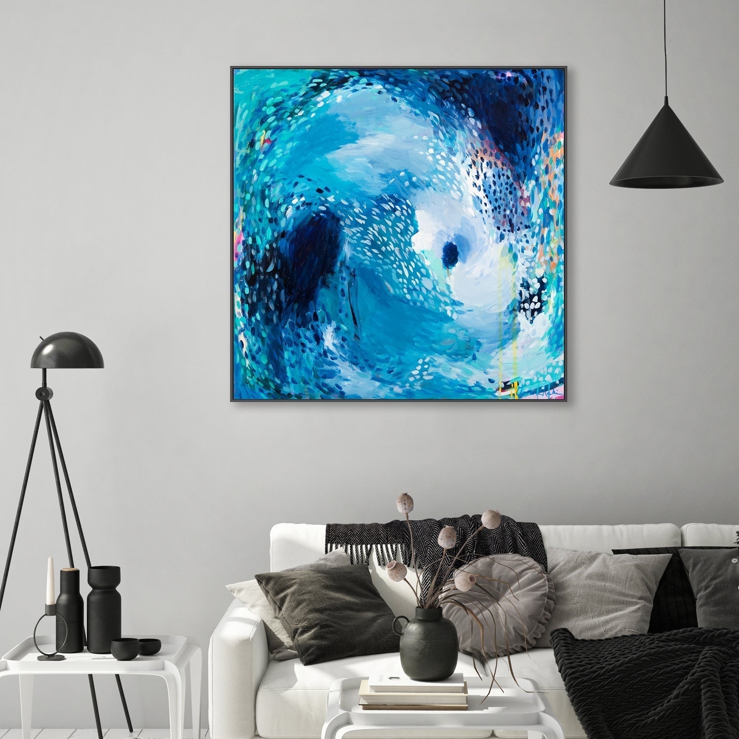 wall-art-print-canvas-poster-framed-The Moon Pulls The Tide , By Amira Rahim-GIOIA-WALL-ART