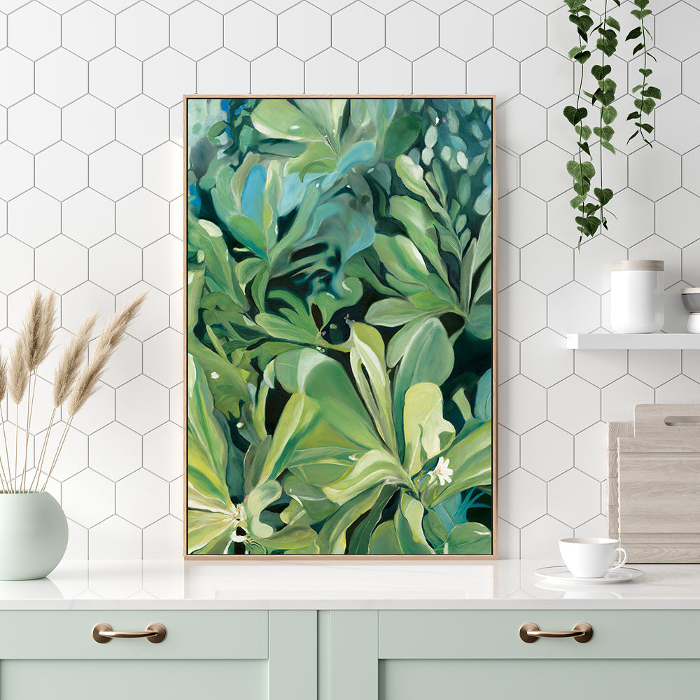 wall-art-print-canvas-poster-framed-The Naupaka Legend-by-Meredith Howse-Gioia Wall Art