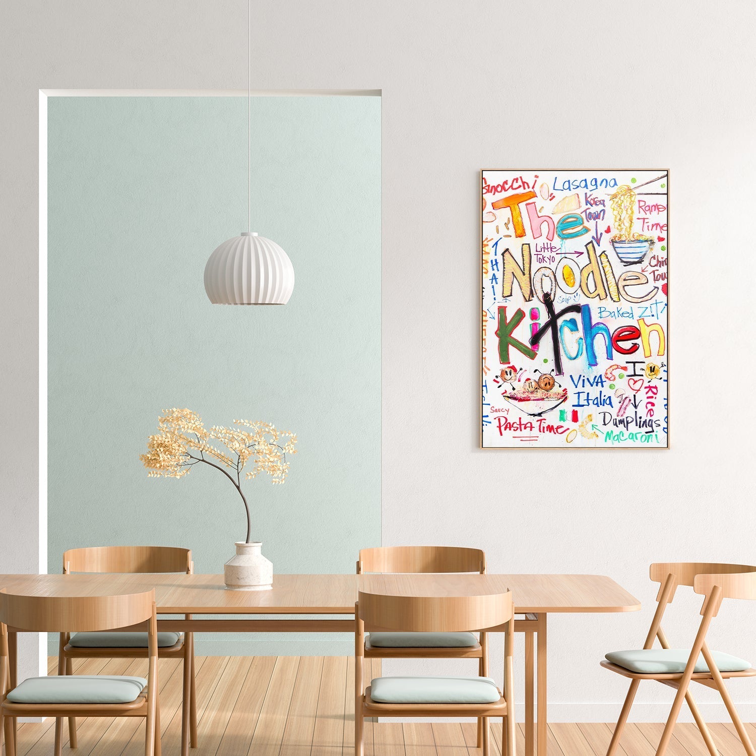 wall-art-print-canvas-poster-framed-The Noodle Kitchen , By Filippoloco-7