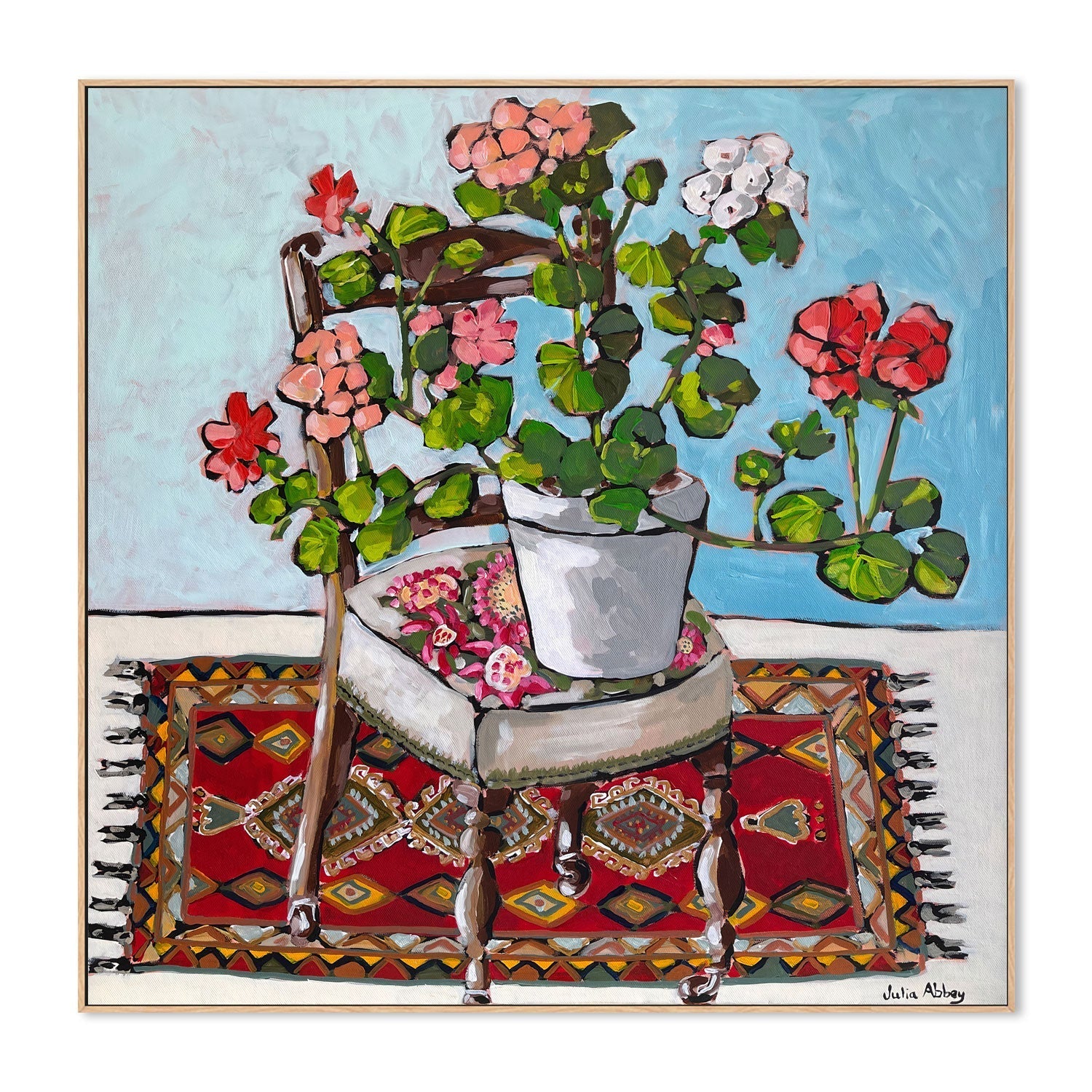 wall-art-print-canvas-poster-framed-The Persian Rug , By Julia Abbey-4