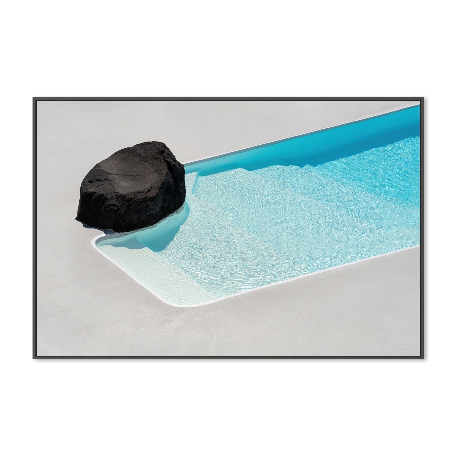 wall-art-print-canvas-poster-framed-The Pool, By Minorstep-GIOIA-WALL-ART