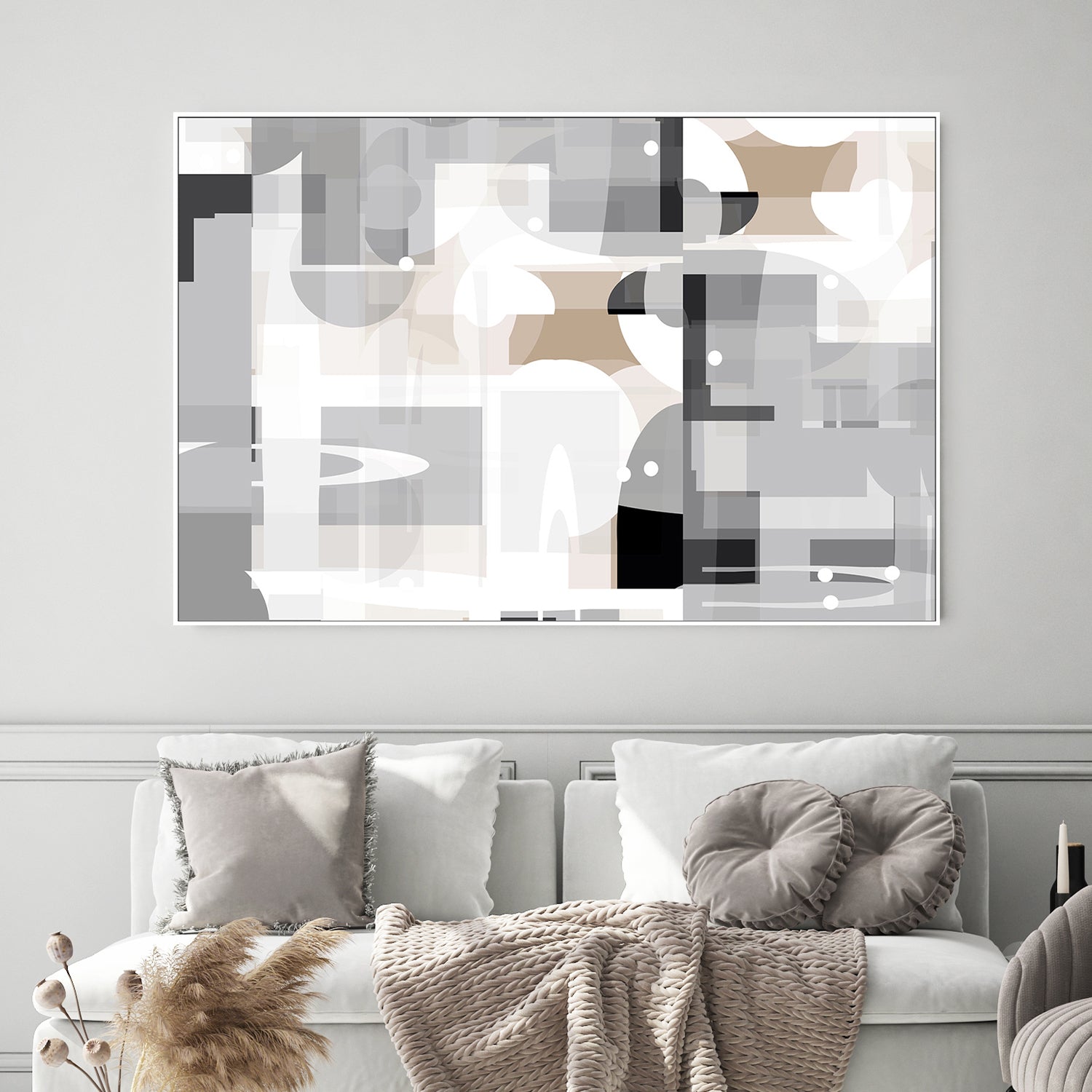 wall-art-print-canvas-poster-framed-The Quiet Form , Style B-2