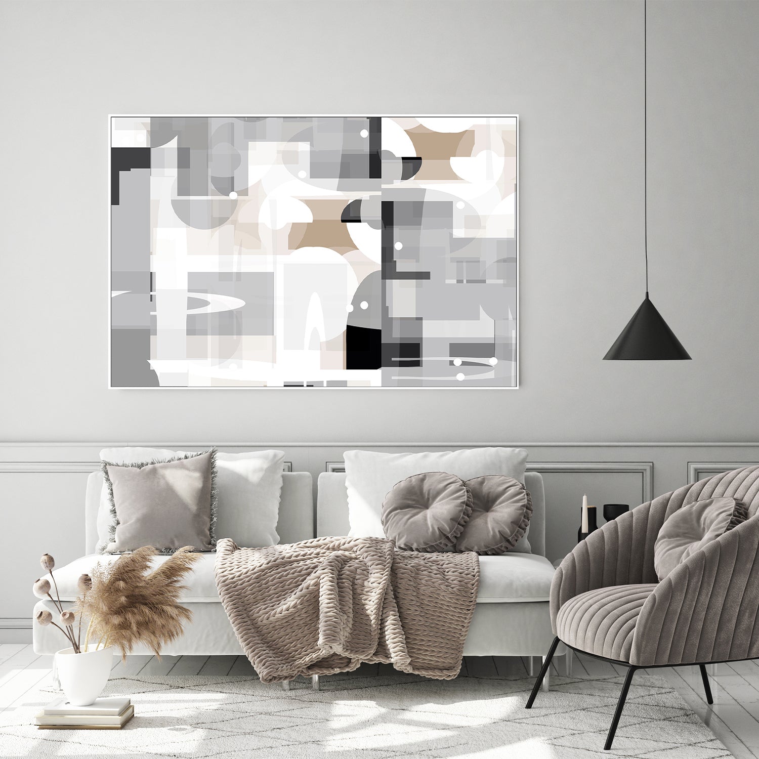 wall-art-print-canvas-poster-framed-The Quiet Form , Style B-7