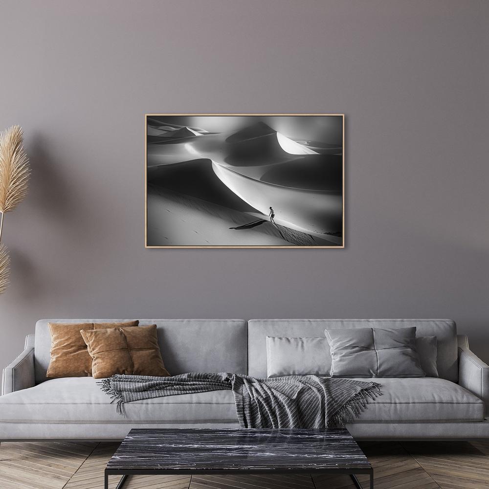 wall-art-print-canvas-poster-framed-The Sand Dunes, By Jenny Qiu-by-Plus X Studio-Gioia Wall Art