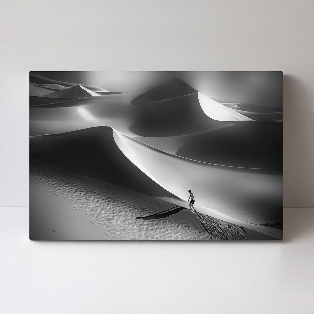wall-art-print-canvas-poster-framed-The Sand Dunes, By Jenny Qiu-by-Plus X Studio-Gioia Wall Art