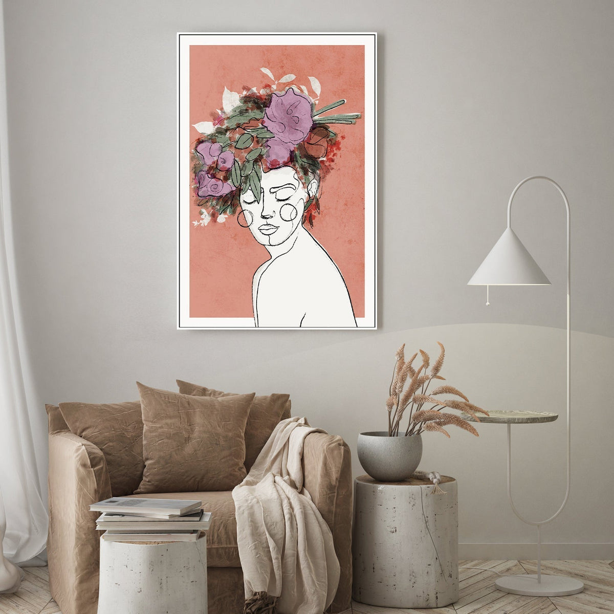 wall-art-print-canvas-poster-framed-The Scent Of Flowers , By Treechild-GIOIA-WALL-ART