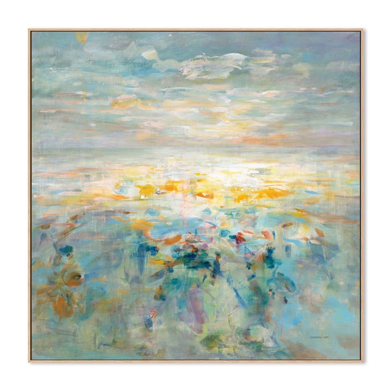 wall-art-print-canvas-poster-framed-The Sea is Calling-by-Danhui Nai-Gioia Wall Art