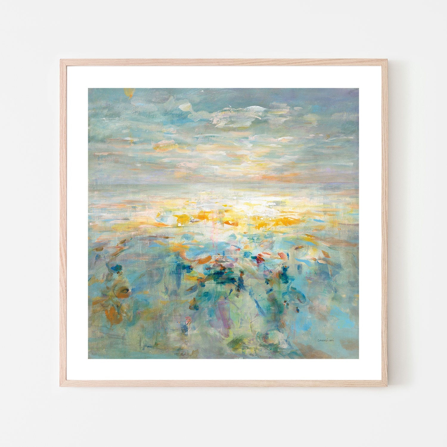 wall-art-print-canvas-poster-framed-The Sea is Calling-by-Danhui Nai-Gioia Wall Art