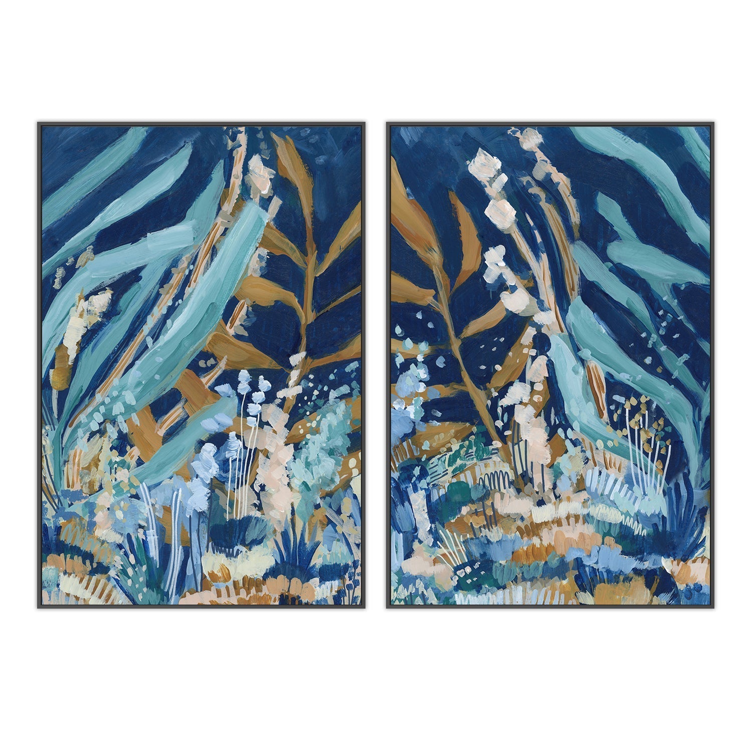 wall-art-print-canvas-poster-framed-The Seas Abyss , Style A & B , Set Of 2, By Jetty Home , By Jetty Home-3