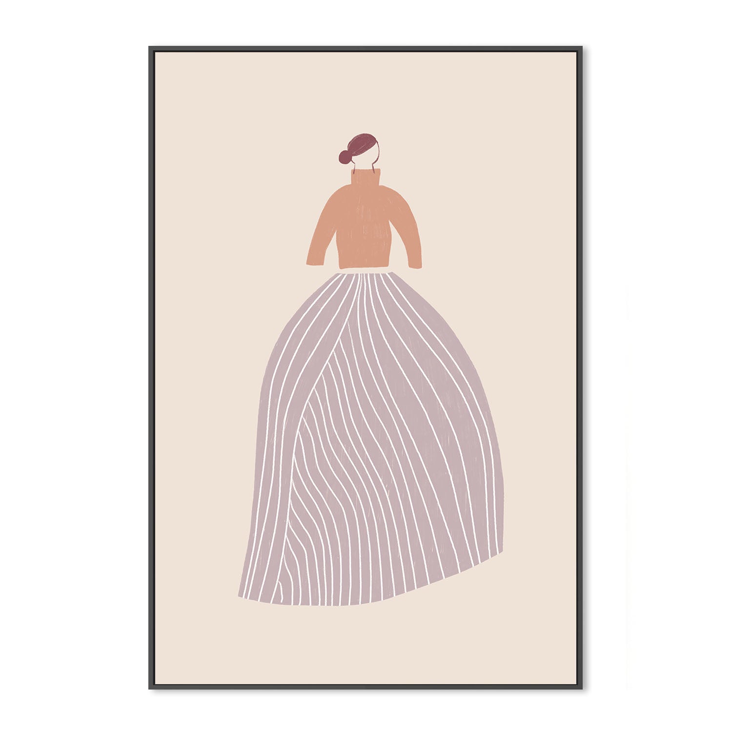 wall-art-print-canvas-poster-framed-The Skirt , By Menina Lisboa-3