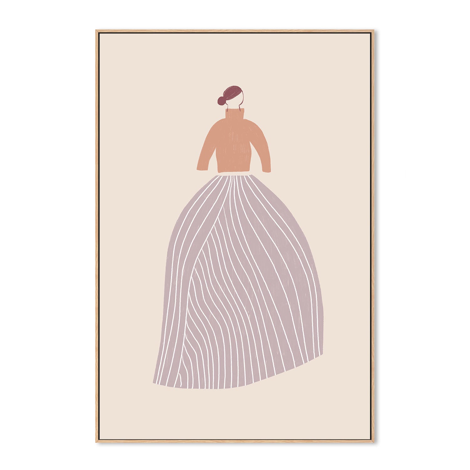 wall-art-print-canvas-poster-framed-The Skirt , By Menina Lisboa-4
