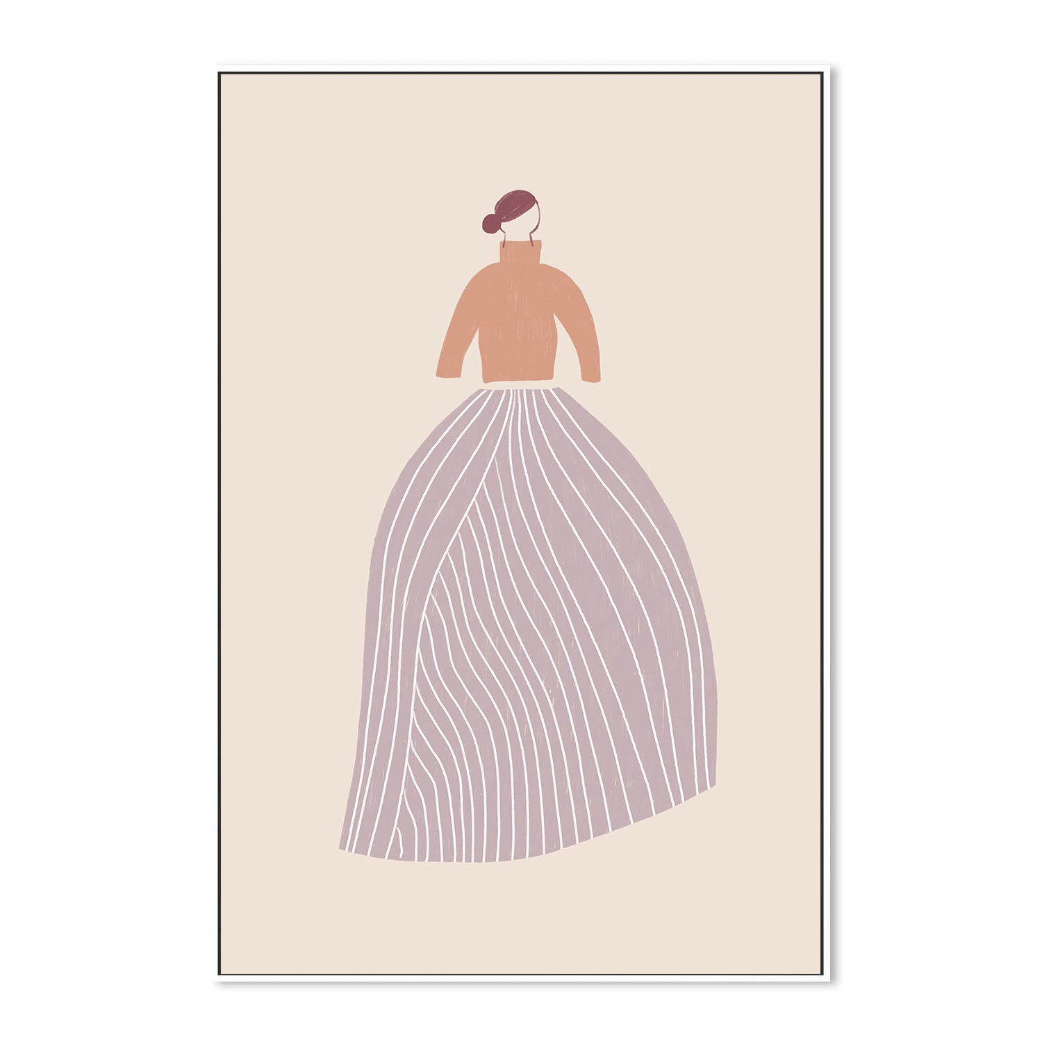 wall-art-print-canvas-poster-framed-The Skirt , By Menina Lisboa-5
