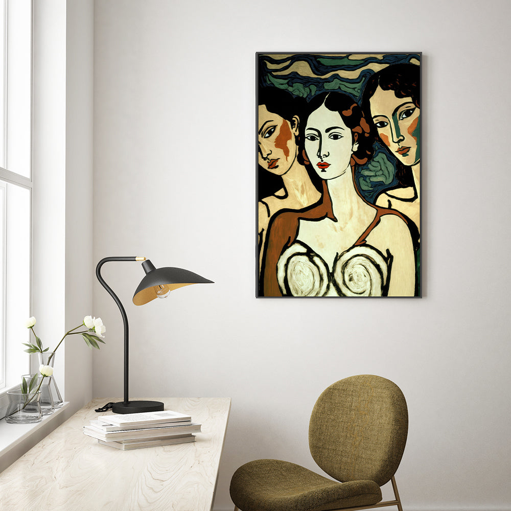 wall-art-print-canvas-poster-framed-The Soul Sisters , By Treechild-GIOIA-WALL-ART