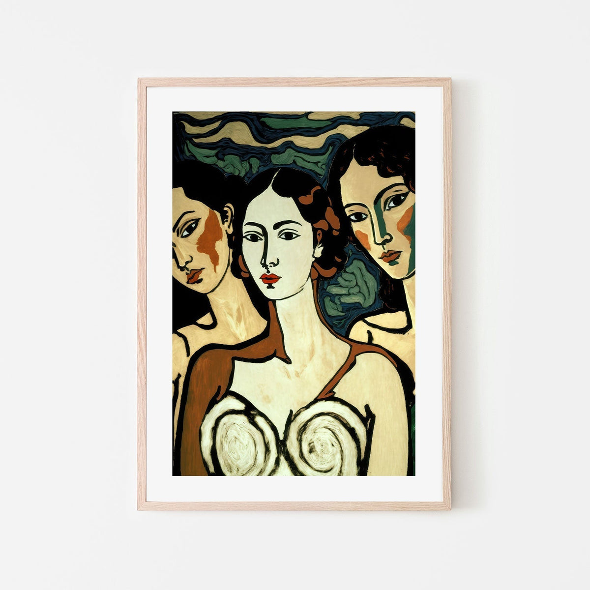 wall-art-print-canvas-poster-framed-The Soul Sisters , By Treechild-GIOIA-WALL-ART