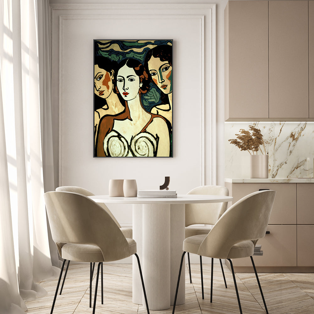 wall-art-print-canvas-poster-framed-The Soul Sisters , By Treechild-GIOIA-WALL-ART