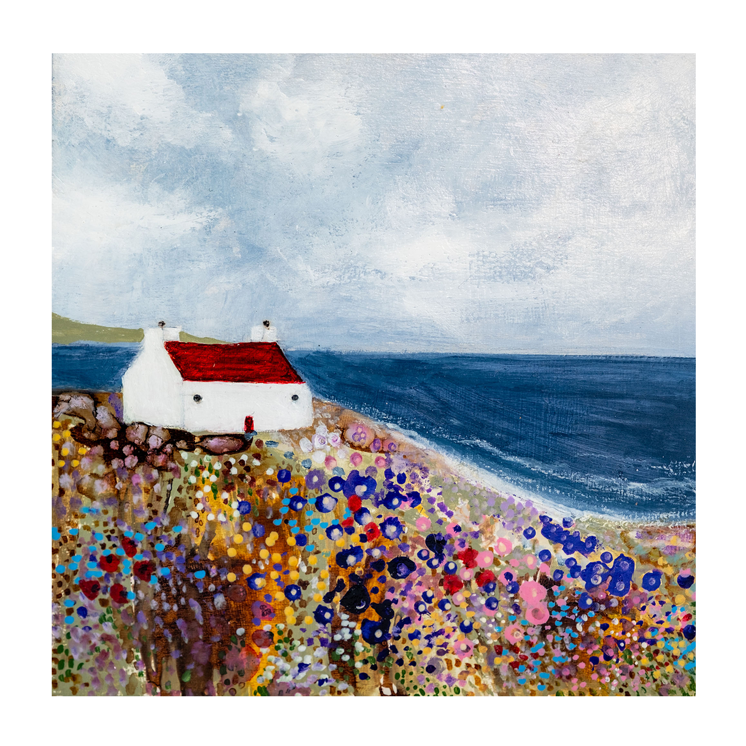 wall-art-print-canvas-poster-framed-The sound of the sea, Style A , By Louise O'Hara-1