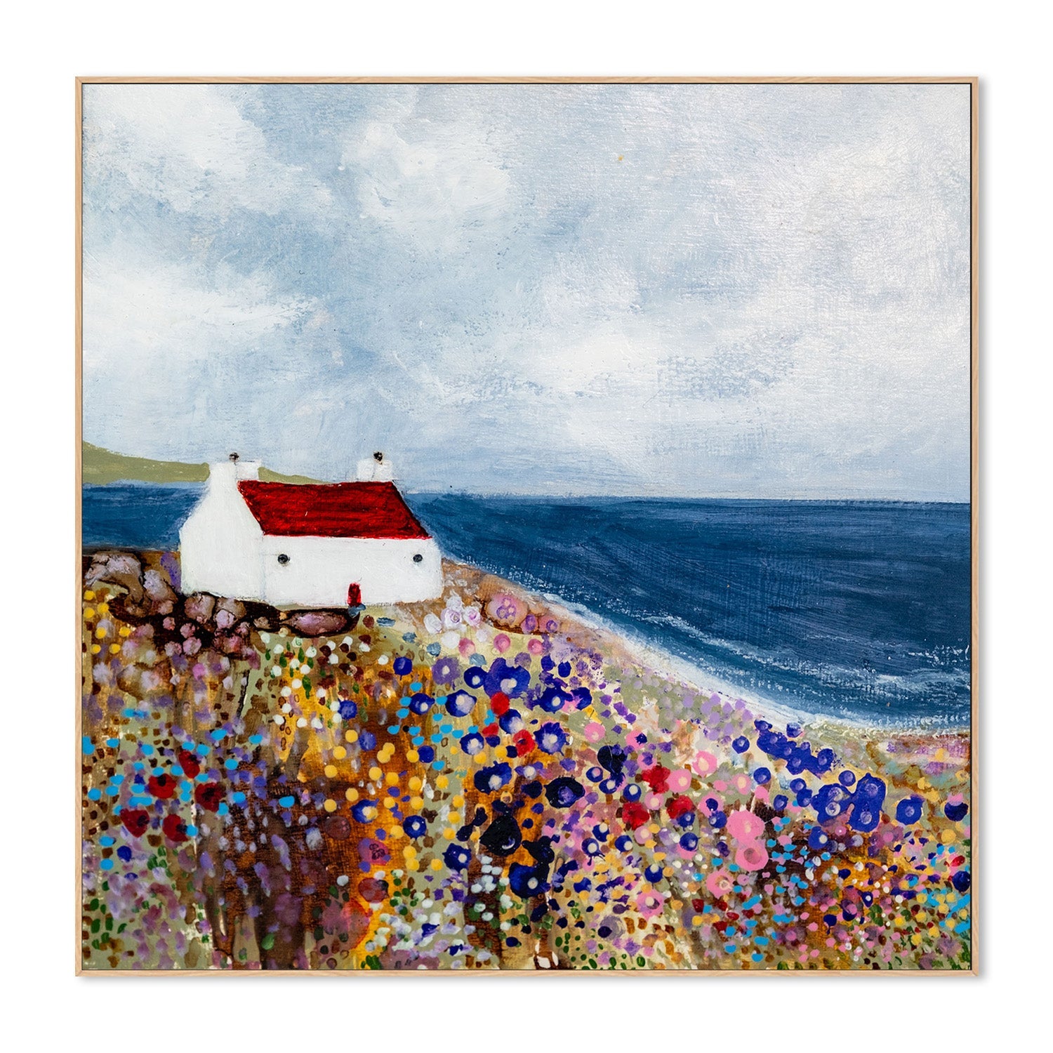 wall-art-print-canvas-poster-framed-The sound of the sea, Style A , By Louise O'Hara-4