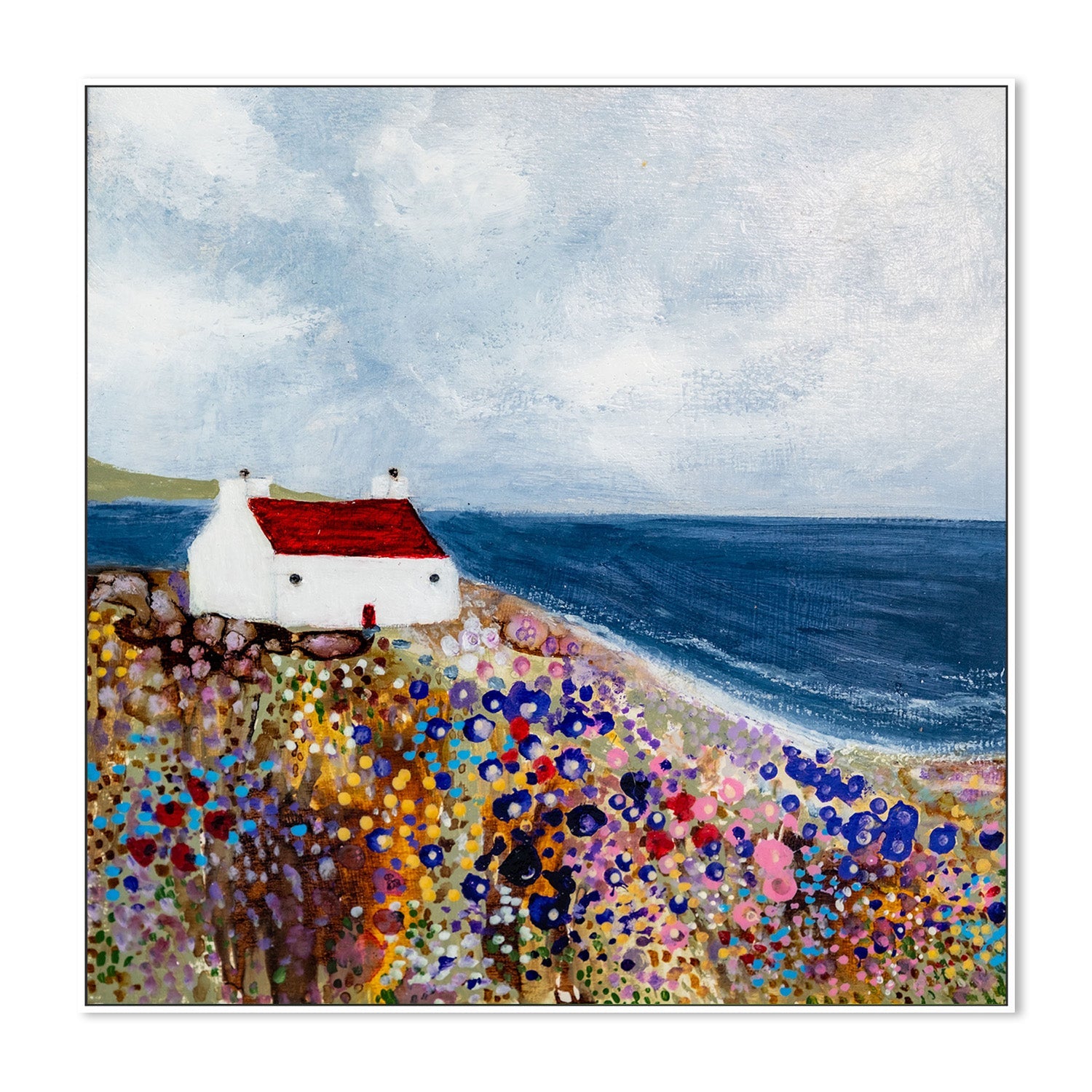 wall-art-print-canvas-poster-framed-The sound of the sea, Style A , By Louise O'Hara-5