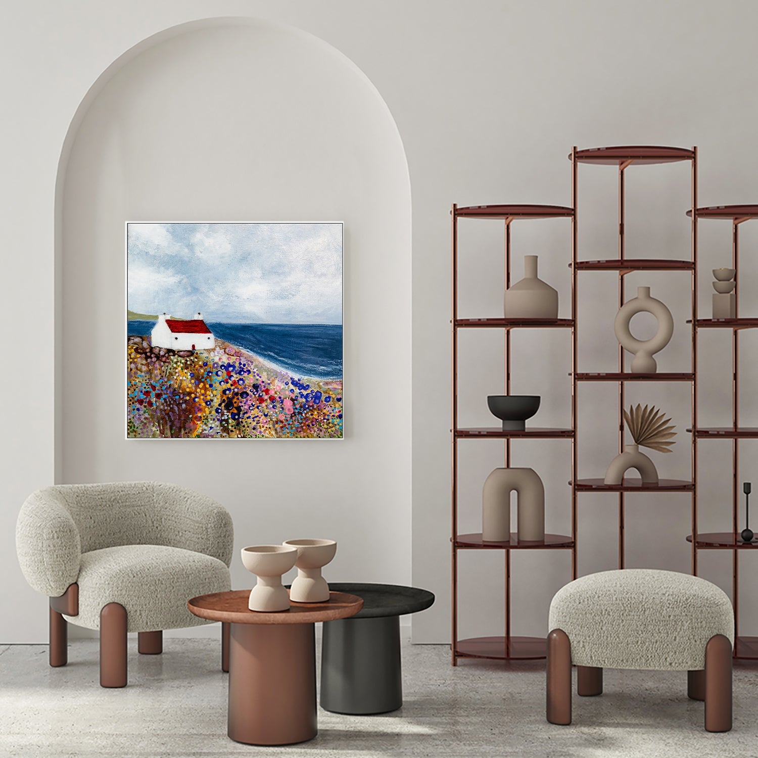 wall-art-print-canvas-poster-framed-The sound of the sea, Style A , By Louise O'Hara-7