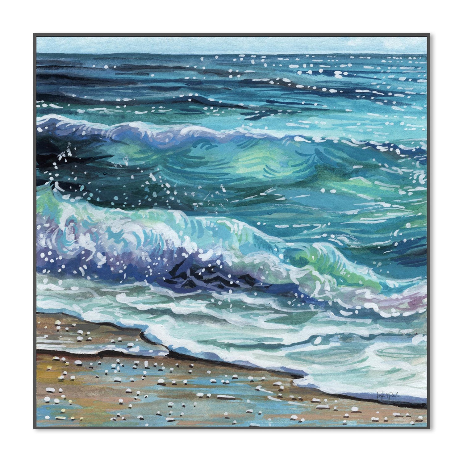 wall-art-print-canvas-poster-framed-The Sounds of The Shore-3