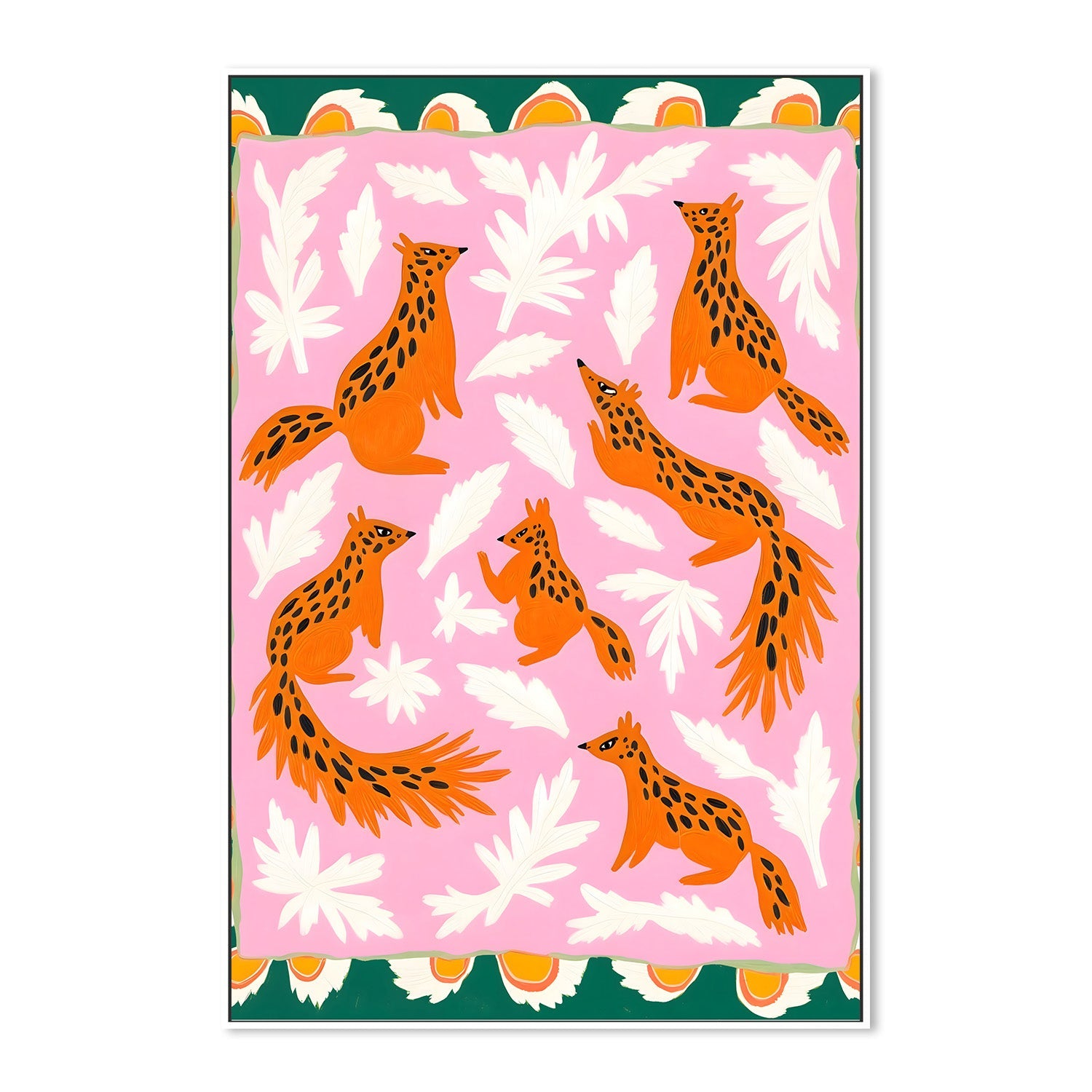 wall-art-print-canvas-poster-framed-The Squirrel Society Meets on Sundays-5