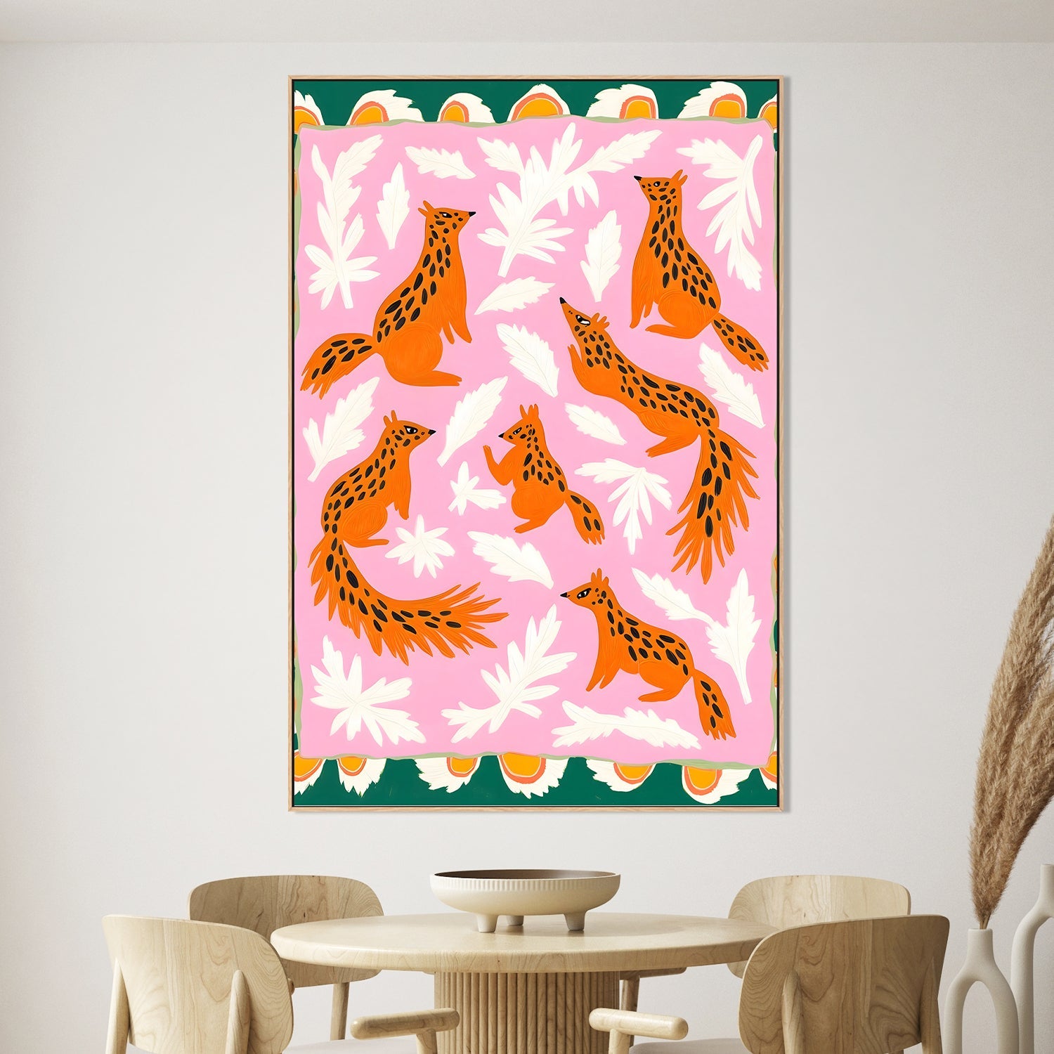 wall-art-print-canvas-poster-framed-The Squirrel Society Meets on Sundays-7