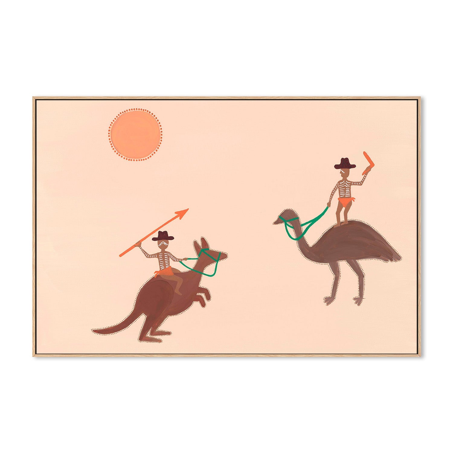 wall-art-print-canvas-poster-framed-The Sundown Stand off-4