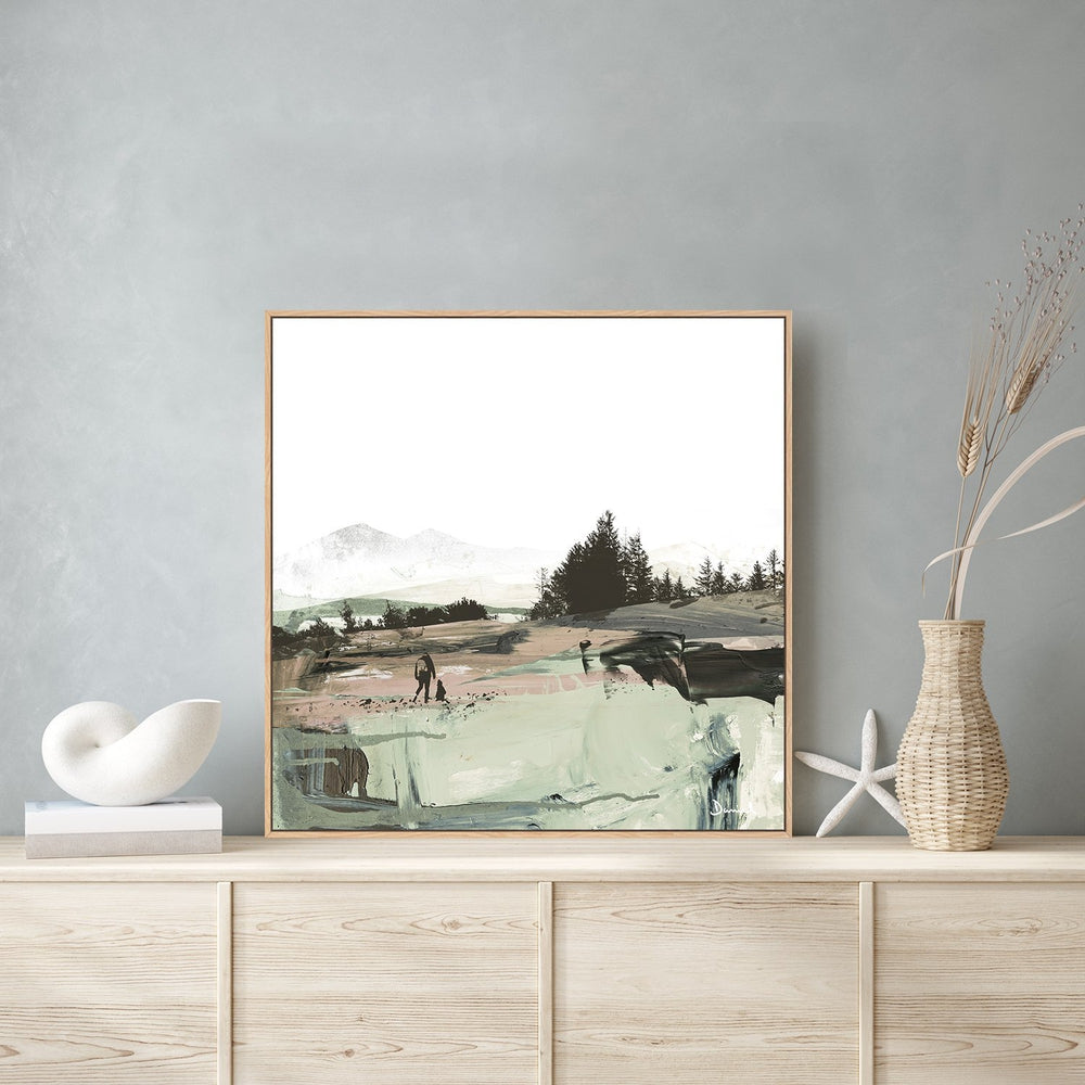 wall-art-print-canvas-poster-framed-The Walk , By Dan Hobday-by-Dan Hobday-Gioia Wall Art