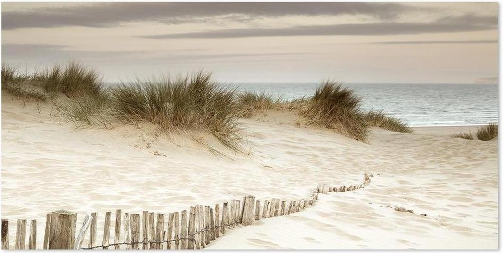 wall-art-print-canvas-poster-framed-The White Sand And The Sea-by-Gioia Wall Art-Gioia Wall Art