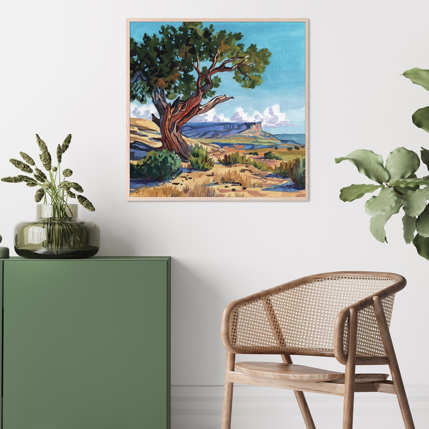 wall-art-print-canvas-poster-framed-The Wind Shapes The Tree-8