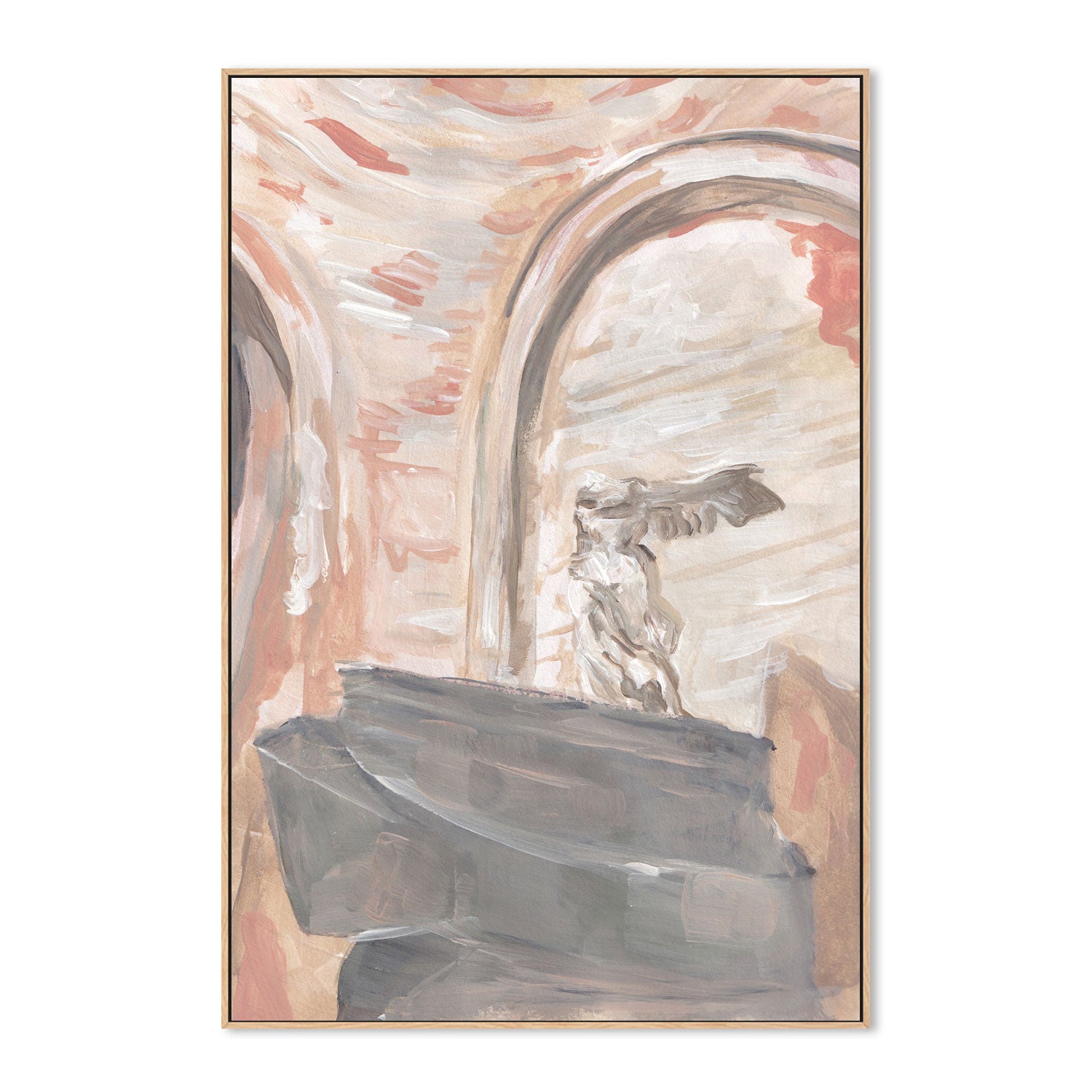 wall-art-print-canvas-poster-framed-The Winged Victory Of Samothrace , By Alice Kwan-4