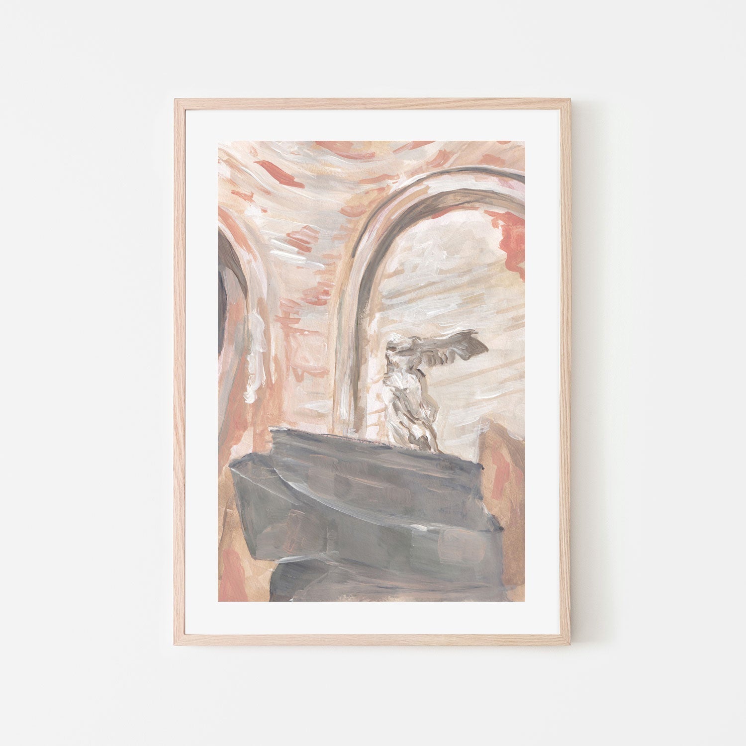 wall-art-print-canvas-poster-framed-The Winged Victory Of Samothrace , By Alice Kwan-6