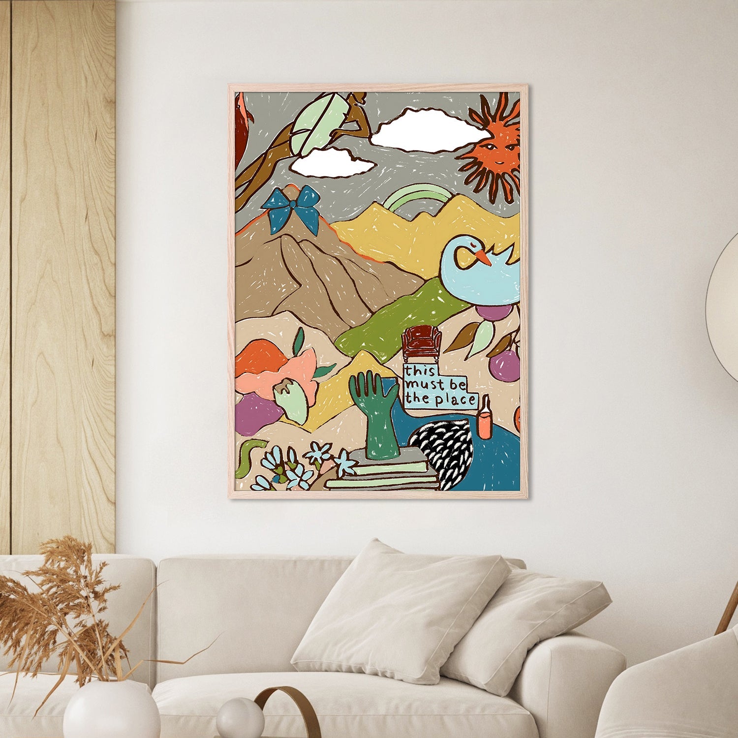 wall-art-print-canvas-poster-framed-This Must Be the Place-2