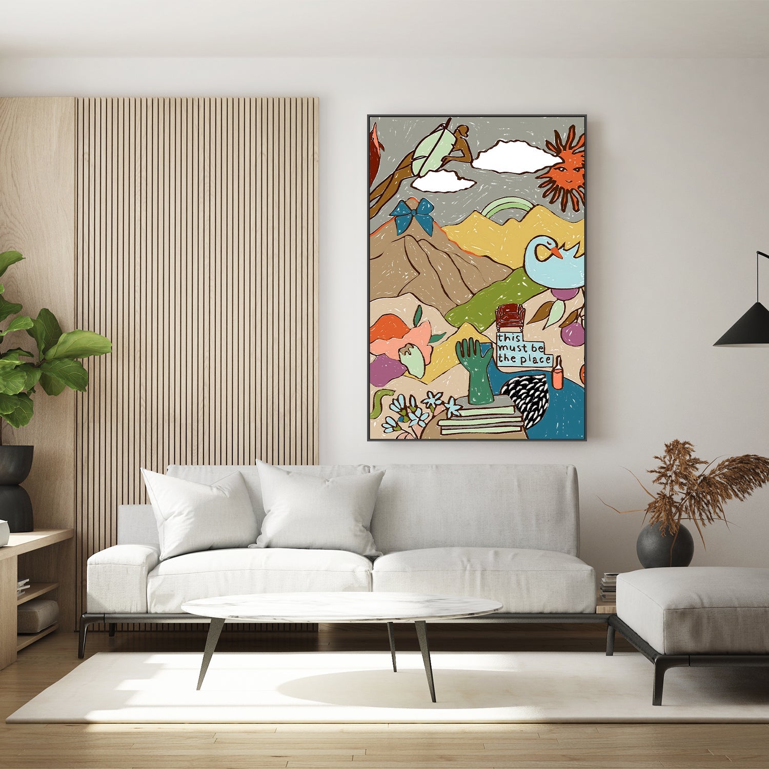 wall-art-print-canvas-poster-framed-This Must Be the Place-8