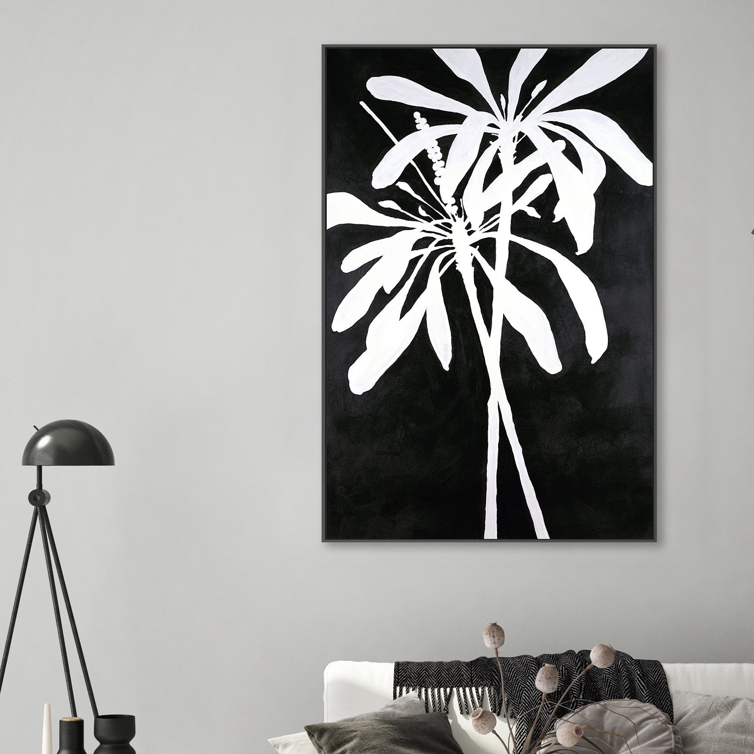 wall-art-print-canvas-poster-framed-Threads and Circle, Style A , By Filippoloco-2