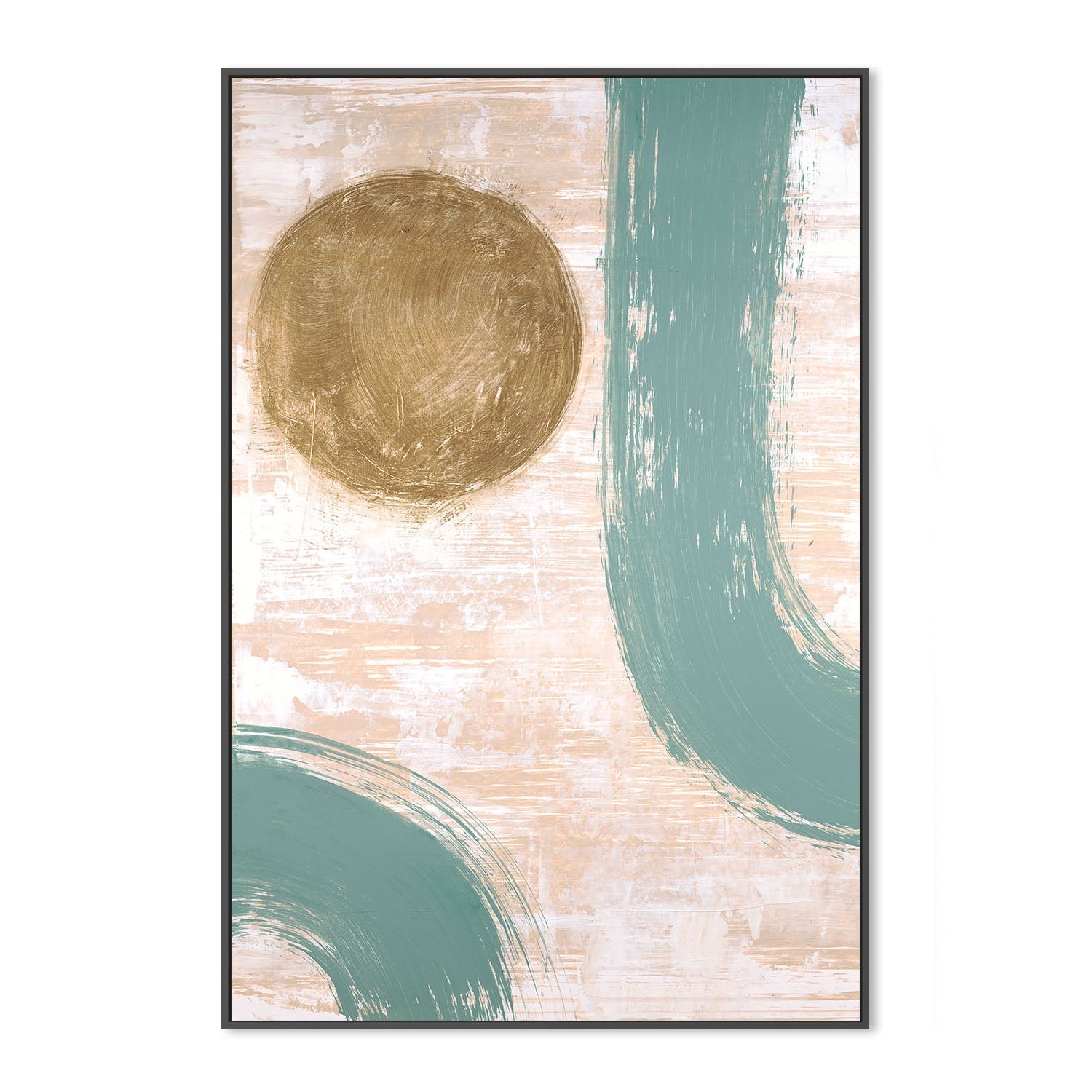 wall-art-print-canvas-poster-framed-Threads and Circle, Style A , By Filippoloco-3
