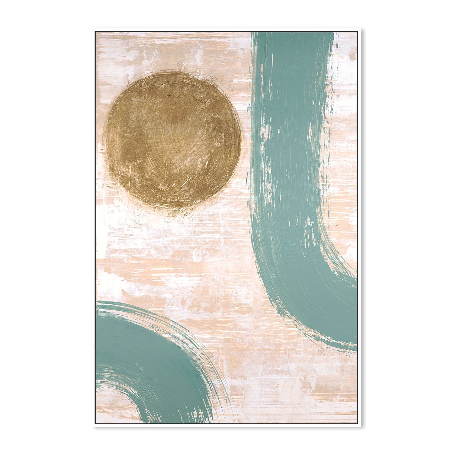 wall-art-print-canvas-poster-framed-Threads and Circle, Style A , By Filippoloco-5