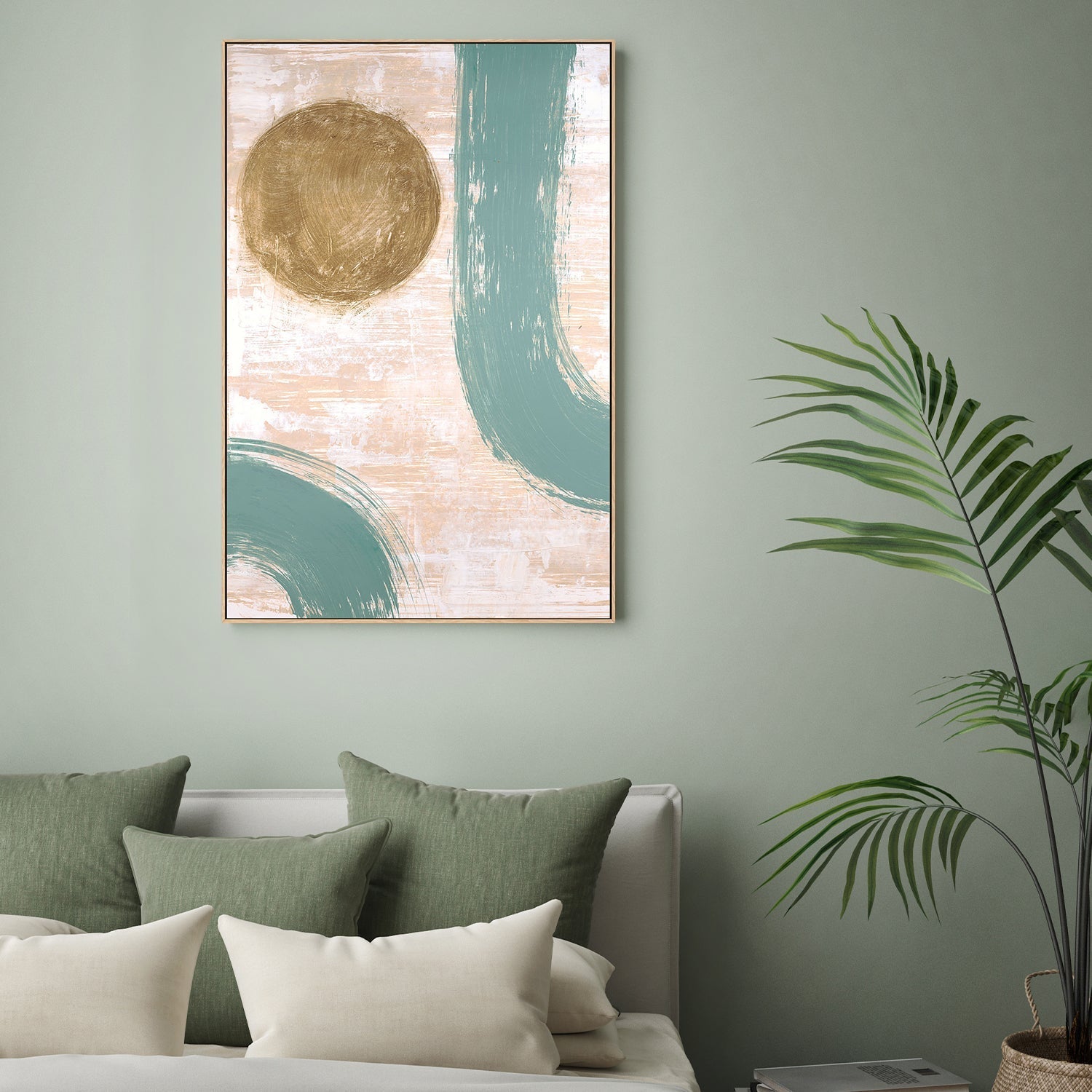 wall-art-print-canvas-poster-framed-Threads and Circle, Style A , By Filippoloco-7