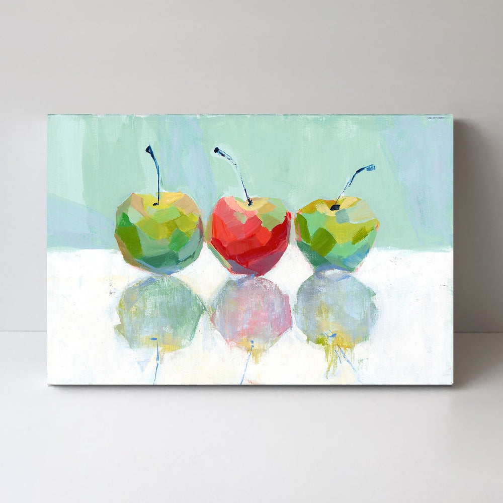 wall-art-print-canvas-poster-framed-Three Apples-by-Jenny Westenhofer Art-Gioia Wall Art
