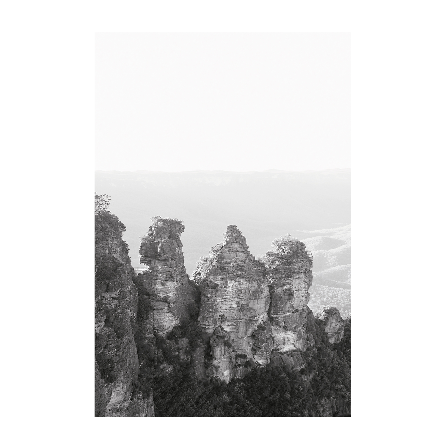 wall-art-print-canvas-poster-framed-Three Sisters, Style B , By Belinda Gerace-1