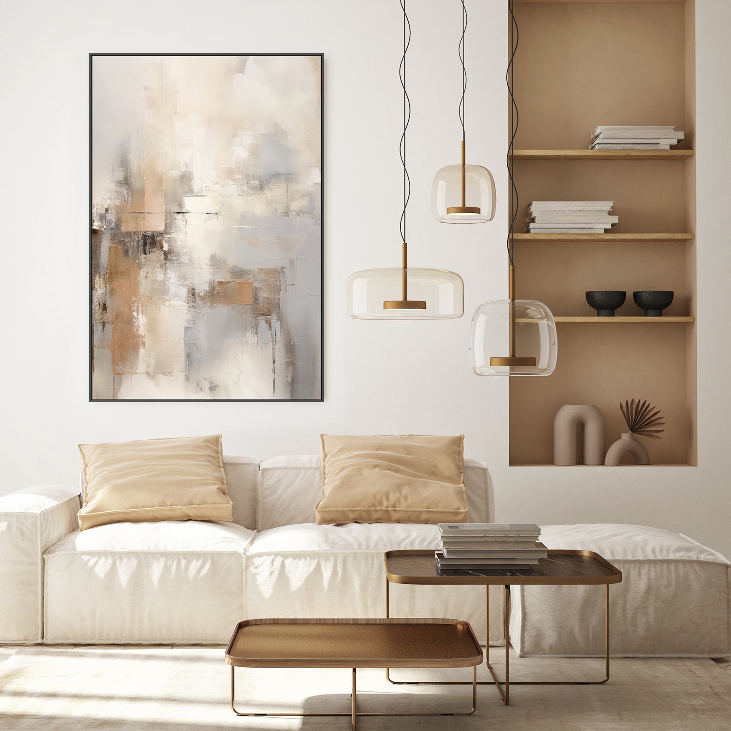 wall-art-print-canvas-poster-framed-Through The Mist, Style A , By Raymond Powers-7