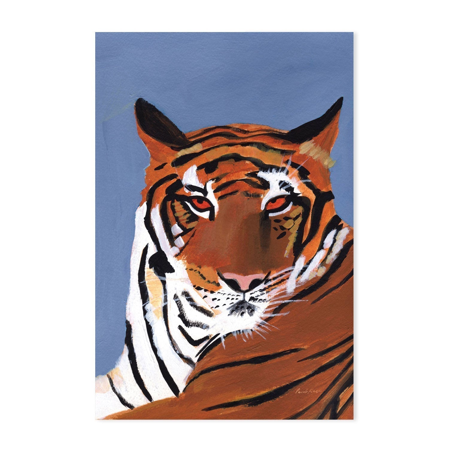 wall-art-print-canvas-poster-framed-Tiger-by-Pamela Munger-Gioia Wall Art