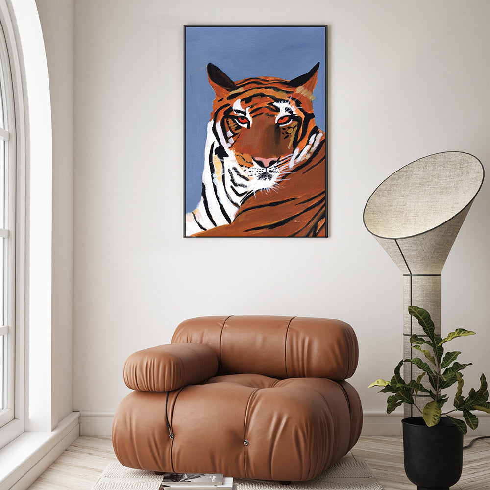 wall-art-print-canvas-poster-framed-Tiger-by-Pamela Munger-Gioia Wall Art