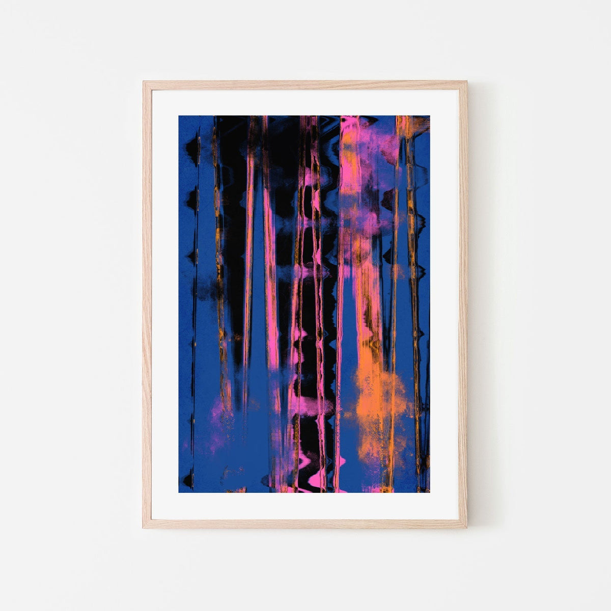 wall-art-print-canvas-poster-framed-Time Machine, Blue Version , By Treechild-GIOIA-WALL-ART