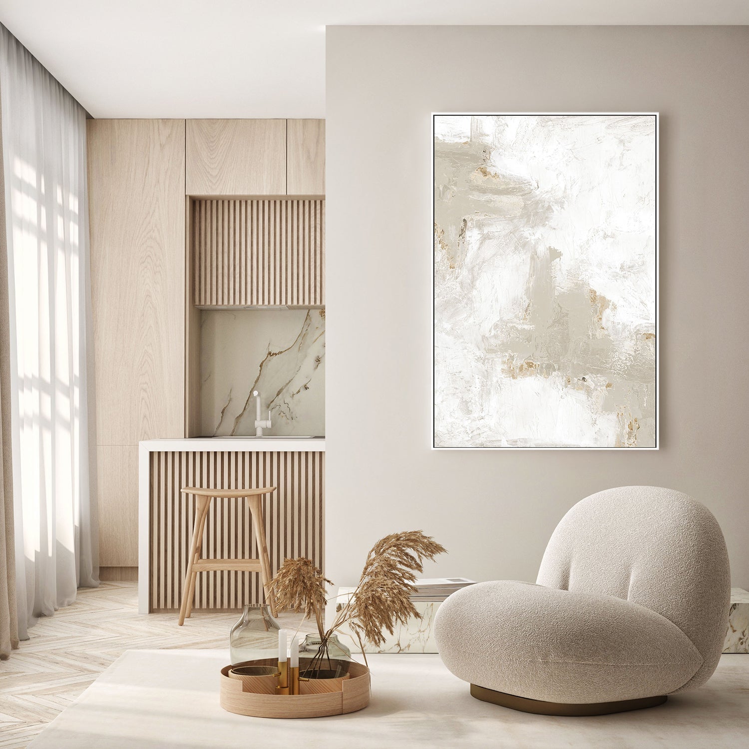 wall-art-print-canvas-poster-framed-Time, Style B-9