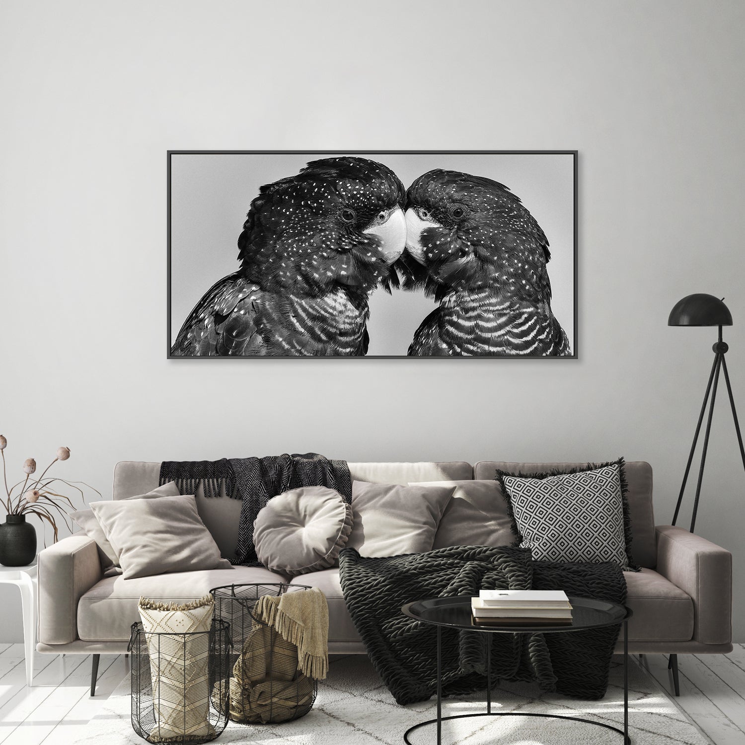 wall-art-print-canvas-poster-framed-Time To Smootch, by Susan Moss-by-Plus X Studio-Gioia Wall Art